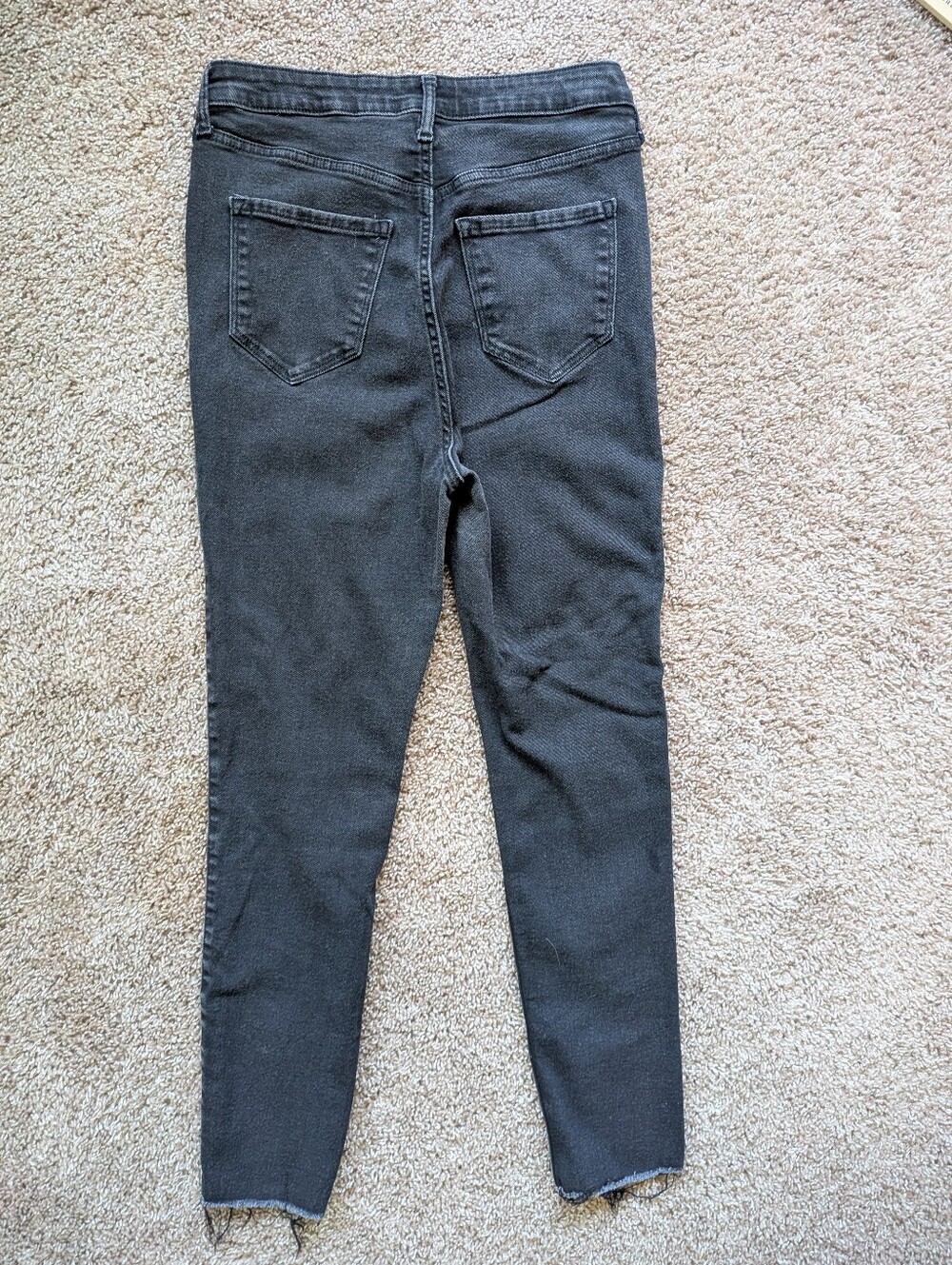 Old Navy Extra High Rise Rockstar Super Skinny Stretch Jeans Size 10 - Picture 7 of 11